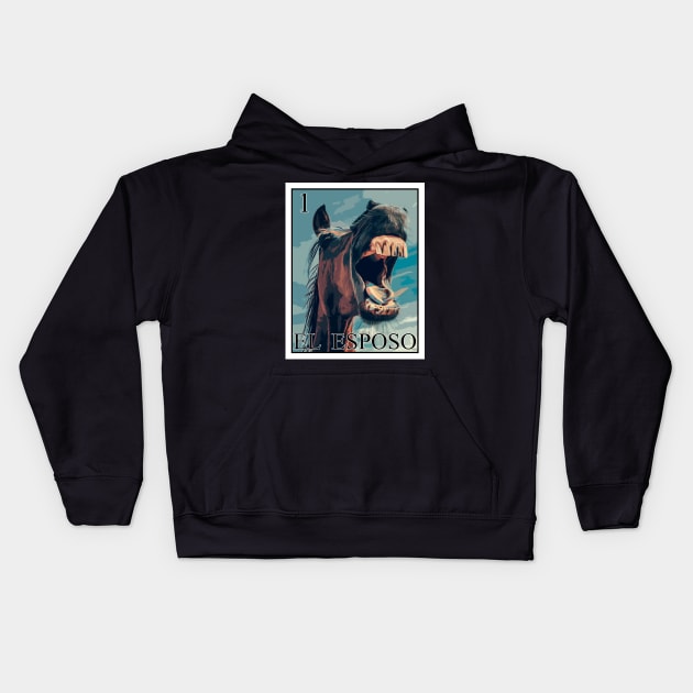 EL ESPOSO Kids Hoodie by The Losers Club